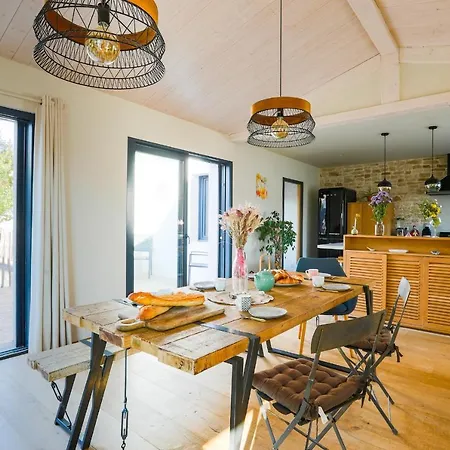 Le 7 - Entre Et Bois - Maison Avec Piscine Casa de Férias Rivedoux-Plage