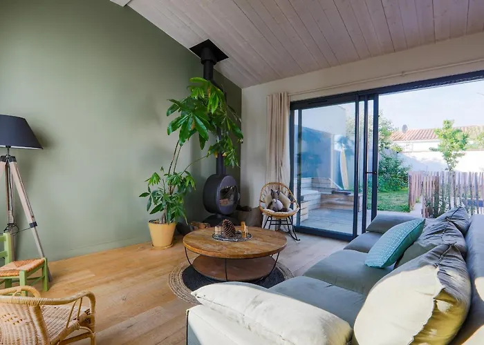 Le 7 - Entre Et Bois - Maison Avec Piscine Rivedoux-Plage