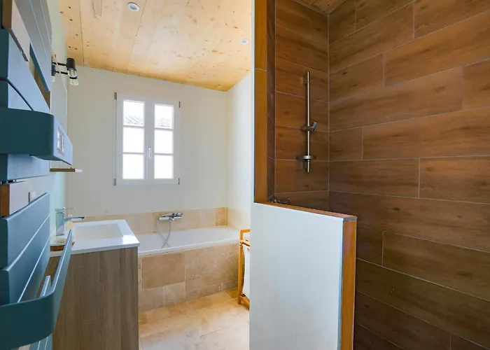 Le 7 - Entre Et Bois - Maison Avec Piscine Casa de Férias Rivedoux-Plage