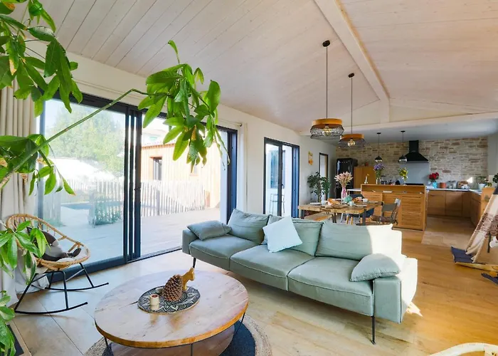 Le 7 - Entre Et Bois - Maison Avec Piscine בית נופש *